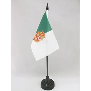 DRAPEAU DE TABLE FUERTEVENTURA 15x10cm - PETIT DRAPEAUX DE BUREAU DE FUERTEVENTURA - ILES CANARIES 10 x 15 cm