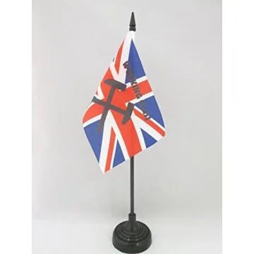 DRAPEAU DE TABLE ROYAUME-UNI WORKING CLASS 15x10cm - PETIT DRAPEAUX DE BUREAU ANGLAIS - UK 10 x 15 cm
