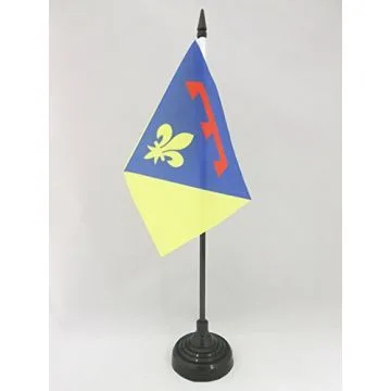DRAPEAU DE TABLE VAR 15x10cm - PETIT DRAPEAUX DE BUREAU DÉPARTEMENT FRANÇAIS - PACA 10 x 15 cm