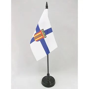 DRAPEAU DE TABLE COPTES CHRÉTIENS D\'ÉGYPTE 15x10cm - PETIT DRAPEAUX DE BUREAU COPTE ÉGYPTIEN 10 x 15 cm