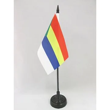DRAPEAU DE TABLE DRUZES 15x10cm - PETIT DRAPEAUX DE BUREAU RELIGION DRUZE 10 x 15 cm