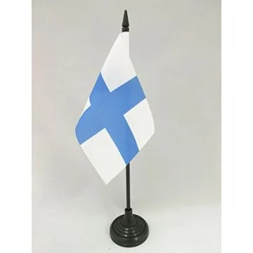DRAPEAU DE TABLE MARSEILLE 15x10cm - PETIT DRAPEAUX DE BUREAU MARSEILLAIS - VILLE DE MARSEILLE 10 x 15 cm