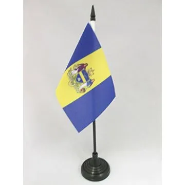 DRAPEAU DE TABLE PHILADELPHIE 15x10cm - PETIT DRAPEAUX DE BUREAU VILLE DE PHILADELPHIA - PENNSYLVANIE 10 x 15 cm