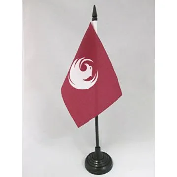 DRAPEAU DE TABLE PHOENIX 15x10cm - PETIT DRAPEAUX DE BUREAU VILLE DE PHOENIX - ARIZONA 10 x 15 cm