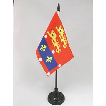 DRAPEAU DE TABLE ORNE 15x10cm - PETIT DRAPEAUX DE BUREAU DÉPARTEMENT ORNAIS 10 x 15 cm