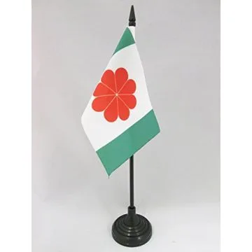 DRAPEAU DE TABLE TAÏWAN INDÉPENDANTISTE 15x10cm - PETIT DRAPEAUX DE BUREAU TAÏWANAIS NATIONALISTE 10 x 15 cm