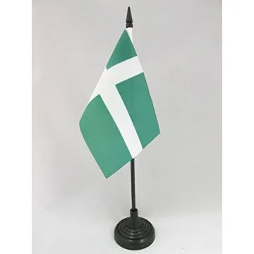 DRAPEAU DE TABLE PORTO RICO INDÉPENDANTISTE 15x10cm - PETIT DRAPEAUX DE BUREAU DU PARTI INDÉPENDANTISTE PORTORICAIN 10 x 15 cm