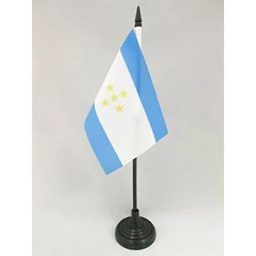 DRAPEAU DE TABLE TAHITI INDÉPENDANTISTE 15x10cm - PETIT DRAPEAUX DE BUREAU TAHITIEN NATIONALISTE - POLYNÉSIE FRANÇAISE 10 x 15 cm