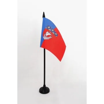 DRAPEAU DE TABLE DÉPARTEMENT DE PARIS 15x10cm - PETIT DRAPEAUX DE BUREAU SEINE 10 x 15 cm