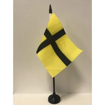 DRAPEAU DE TABLE PAYS DE RETZ 15x10cm - PETIT DRAPEAUX DE BUREAU RAIS EN BRETAGNE 10 x 15 cm
