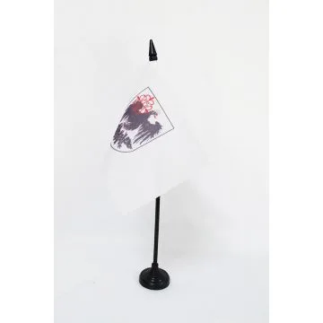 DRAPEAU DE TABLE BUENOS AIRES 15x10cm - PETIT DRAPEAUX DE BUREAU VILLE DE BUENOS AIRES EN ARGENTINE 10 x 15 cm
