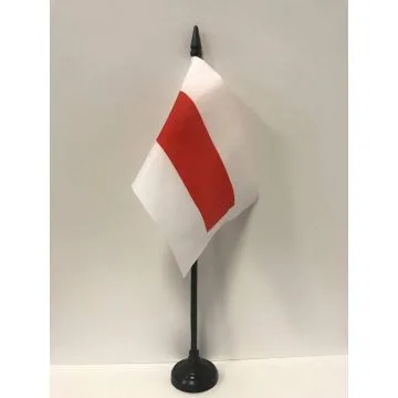 DRAPEAU DE TABLE RAS EL KHAÏMAH 15x10cm - PETIT DRAPEAUX DE BUREAU RAS AL-KHAIMAH AUX ÉMIRATS ARABES UNIS 10 x 15 cm
