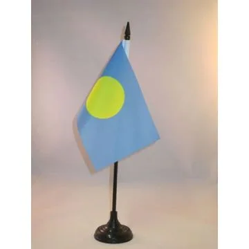DRAPEAU DE TABLE PALAOS 15x10cm - PETIT DRAPEAUX DE BUREAU PALUAN 10 x 15 cm