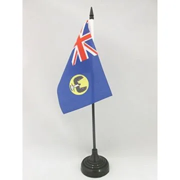 DRAPEAU DE TABLE AUSTRALIE-MÉRIDIONALE 15x10cm - PETIT DRAPEAUX DE BUREAU AUSTRALIEN - AUSTRALIE 10 x 15 cm