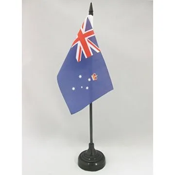 DRAPEAU DE TABLE VICTORIA 15x10cm - PETIT DRAPEAUX DE BUREAU AUSTRALIEN - AUSTRALIE 10 x 15 cm