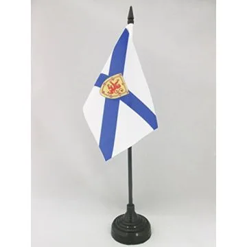DRAPEAU DE TABLE NOUVELLE-ÉCOSSE 15x10cm - PETIT DRAPEAUX DE BUREAU CANADIEN - CANADA 10 x 15 cm