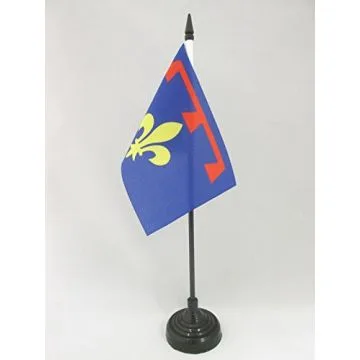 DRAPEAU DE TABLE PROVENCE NOUVEAU 15x10cm - PETIT DRAPEAUX DE BUREAU PROVENÇAL 10 x 15 cm