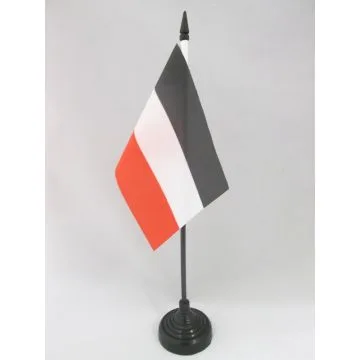 DRAPEAU DE TABLE HAUTE-VOLTA 15x10cm - PETIT DRAPEAUX DE BUREAU HAUTE VOLTA - AFRIQUE-OCCIDENTALE FRANÇAIS 10 x 15 cm