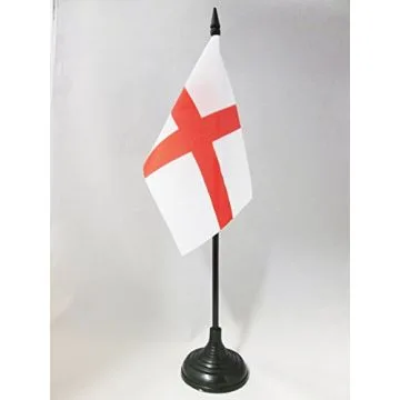 DRAPEAU DE TABLE ANGLETERRE 15x10cm - PETIT DRAPEAUX DE BUREAU ANGLAIS 10 x 15 cm
