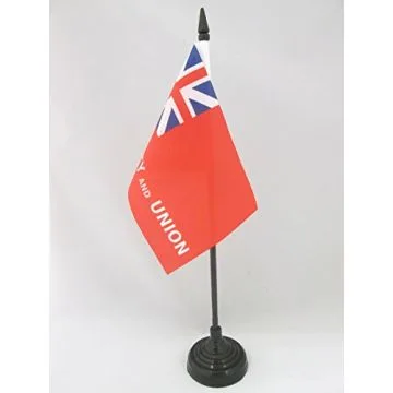 DRAPEAU DE TABLE LIBERTY AND UNION TAUNTON 15x10cm - PETIT DRAPEAUX DE BUREAU LIBERTÉ ET UNION 10 x 15 cm