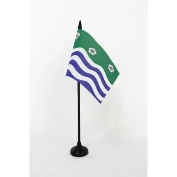 DRAPEAU DE TABLE COMTÉ DE CUMBERLAND 15x10cm - PETIT DRAPEAUX DE BUREAU COUNTY OF CUMBERLAND - ANGLETERRE 10 x 15 cm