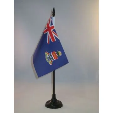 DRAPEAU DE TABLE ILES CAÏMANS 15x10cm - PETIT DRAPEAUX DE BUREAU ANGLAIS 10 x 15 cm