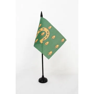 DRAPEAU DE TABLE COMTÉ DE RUTLAND 15x10cm - PETIT DRAPEAUX DE BUREAU COUNTY OF RUTLAND - ANGLETERRE 10 x 15 cm