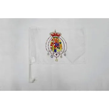 Drapeau de voiture Royaume des Deux-Siciles 1816 45x30cm - Carflag Italie - Sicile 30 x 45 cm