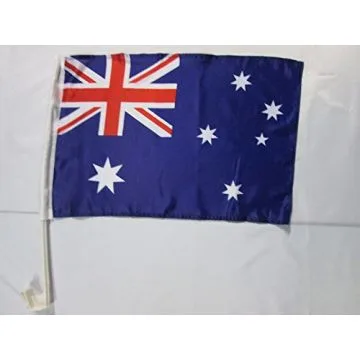 Drapeau de voiture AUSTRALIE 45x30cm - Carflag AUSTRALIEN 30 x 45 cm