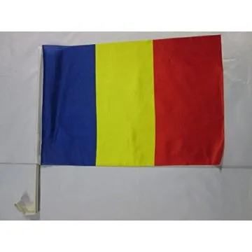 Drapeau de voiture ROUMANIE 45x30cm - Carflag ROUMAIN 30 x 45 cm