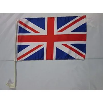 Drapeau de voiture ROYAUME-UNI 45x30cm - Carflag ANGLAIS - UK - GRANDE BRETAGNE 30 x 45 cm