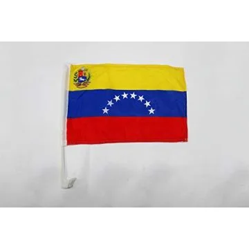 Drapeau de voiture Vénézuela 45x30cm - Carflag vénézuelien 30 x 45 cm