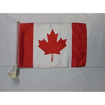 Drapeau de voiture CANADA 45x30cm - Carflag CANADIEN 30 x 45 cm