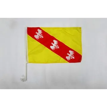 Drapeau de voiture Lorraine 45x30cm - Carflag lorrain - France 30 x 45 cm