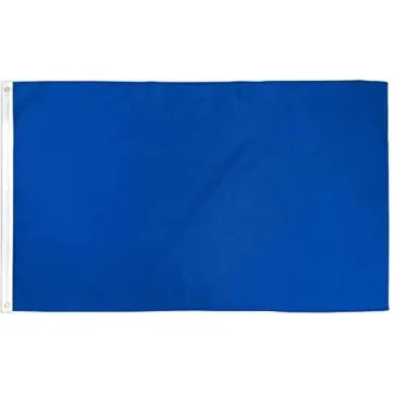 Drapeau de voiture Unicolore Bleu 45x30cm - Carflag de couleur bleur 30 x 45 cm