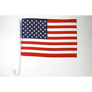 Drapeau de voiture ETATS-UNIS 45x30cm - Carflag AMÉRICAIN - USA 30 x 45 cm
