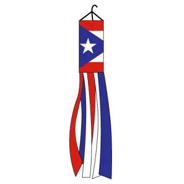 DRAPEAU MANCHE A AIR PORTO RICO 150cm - WINDSOCK PORTORICAIN 150 cm