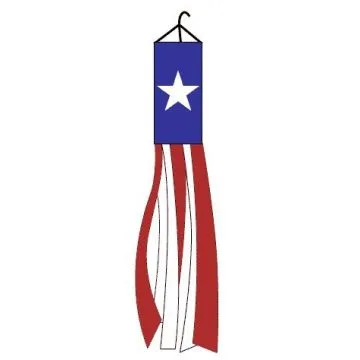 DRAPEAU MANCHE A AIR TEXAS 150cm - WINDSOCK TEXAN - ETAT AMÉRICAIN - USA - ETATS-UNIS 150 cm