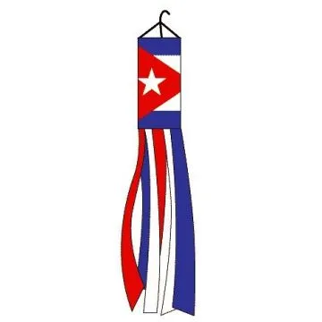 DRAPEAU MANCHE A AIR CUBA 150cm - WINDSOCK CUBAIN 150 cm