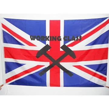DRAPEAU ROYAUME-UNI WORKING CLASS 90x60cm - DRAPEAU ANGLAIS - UK 60 x 90 cm Fourreau pour hampe