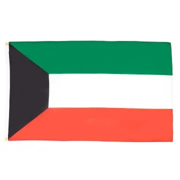 DRAPEAU KOWEÏT 90x60cm - DRAPEAU KOWEÏTIEN 60 x 90 cm - DRAPEAUX