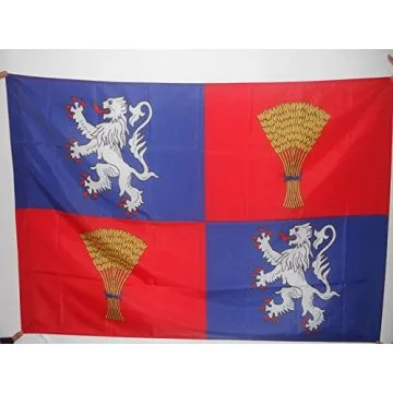 DRAPEAU PROVINCE DE GASCOGNE 90x60cm - DRAPEAU GASCON - FRANCE 60 x 90 cm Fourreau pour hampe