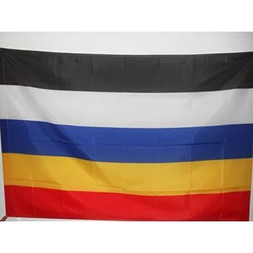 DRAPEAU RÉPUBLIQUE DE CHINE 1912-1928 90x60cm - DRAPEAU CHINOIS - TIBET 60 x 90 cm Fourreau pour hampe