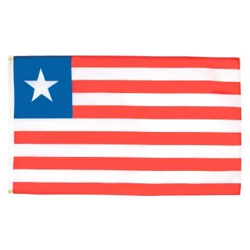 DRAPEAU LIBÉRIA 90x60cm - DRAPEAU LIBÉRIEN 60 x 90 cm - DRAPEAUX