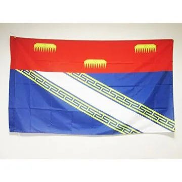 DRAPEAU ARDENNES 90x60cm - DRAPEAU DÍ?PARTEMENT FRANÍ?AIS - CHAMPAGNE-ARDENNE 60 x 90 cm Fourreau pour hampe