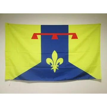 DRAPEAU BOUCHES DU RHÍ?NE 90x60cm - DRAPEAU DÍ?PARTEMENT FRANÍ?AIS - PACA 60 x 90 cm Fourreau pour hampe