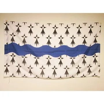 DRAPEAU LOIRE-ATLANTIQUE 90x60cm - DRAPEAU DÍ?PARTEMENT FRANÍ?AIS - PAYS DE LA LOIRE 60 x 90 cm Fourreau pour hampe