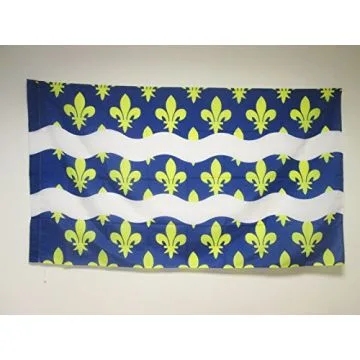 DRAPEAU SEINE-ET-MARNE 90x60cm - DRAPEAU DÍ?PARTEMENT FRANÍ?AIS - Í?LE-DE-FRANCE 60 x 90 cm Fourreau pour hampe
