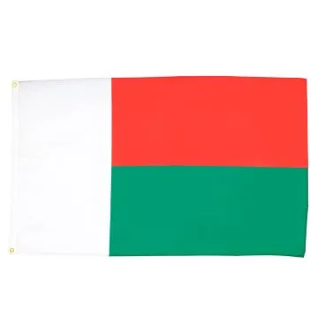 DRAPEAU MADAGASCAR 90x60cm - DRAPEAU MALGACHE 60 x 90 cm - DRAPEAUX