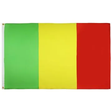 DRAPEAU MALI 90x60cm - DRAPEAU MALIEN 60 x 90 cm - DRAPEAUX